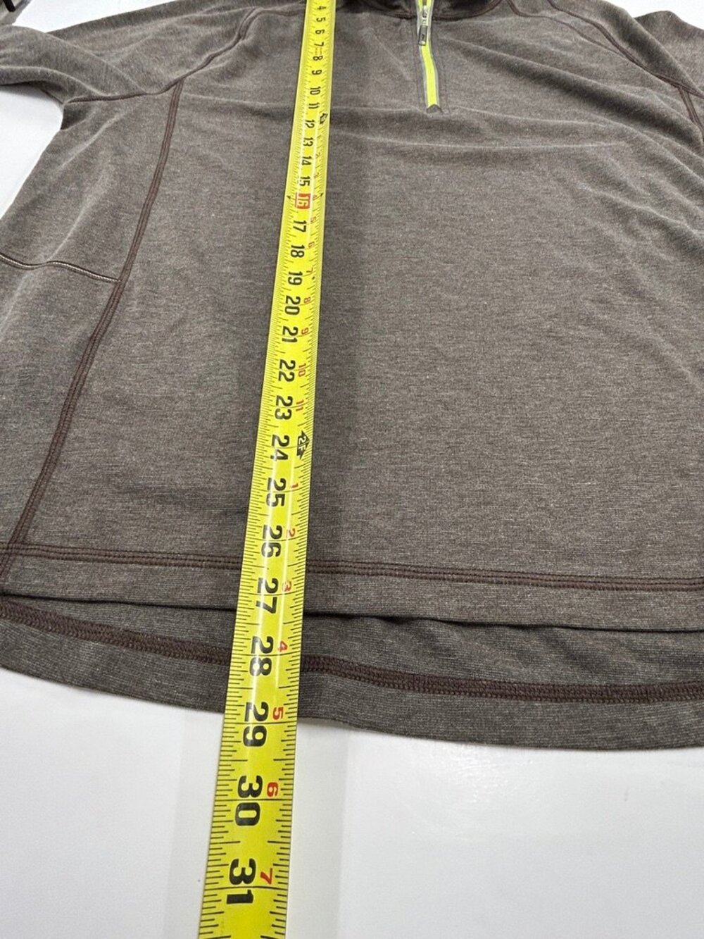 Golfcore Lightweight Tommy Bahama Brown Quarter Zip Large Country Club Old Money - Picture 4 of 7